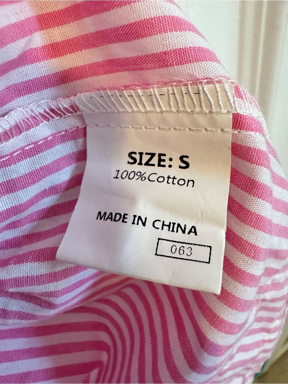 Pink Striped RicRac Blouse - Picture 6 of 6
